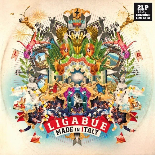 Ligabue vinile made italy - made,
