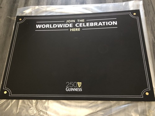 Guinness chalkboard pub bar - guinness,