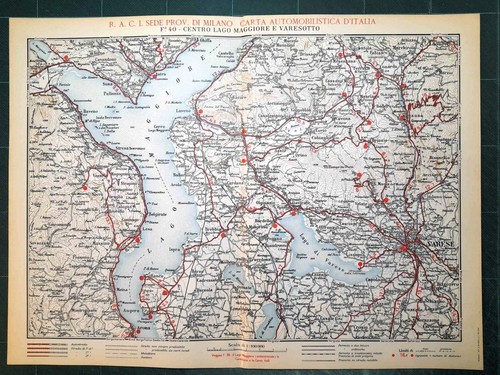 Carta geografica stradale