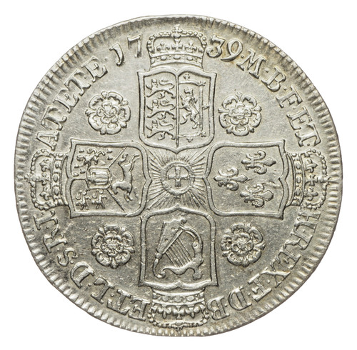 Crown halfcrown 1739 - crown,