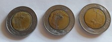 Lotto monete 500 - di, 6