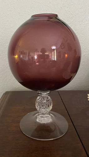 Vaso edera vintage - vintage, vetro