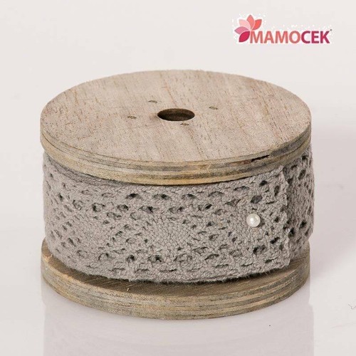 Rocchetto legno rotolo pizzo - rocchetto,