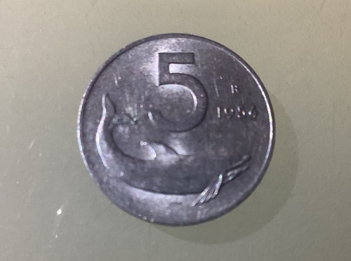 Italy lire 1954 circulated - lire,