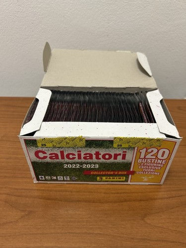 Box calciatori panini 2022 - calciatori,
