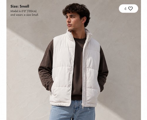 Gilet imbottito the ragged - imbottito,