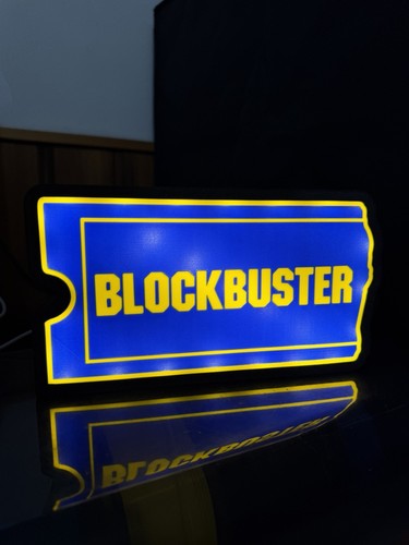 Lightbox blockbuster led - blockbuster, "