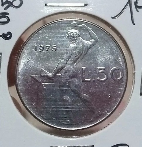 Lire 1975 vulcano - vulcano, fdc