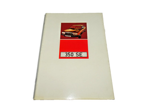 Org brochure mercedes benz w - brochure,