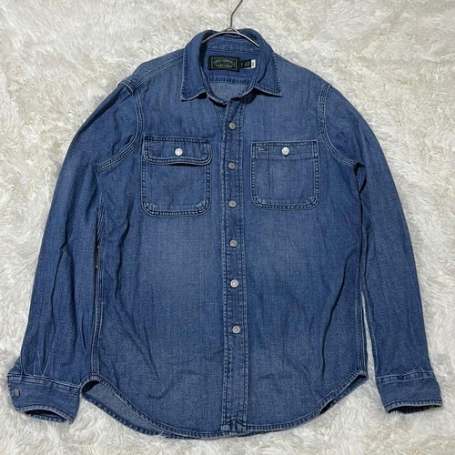Camicia denim double rl - camicia, in