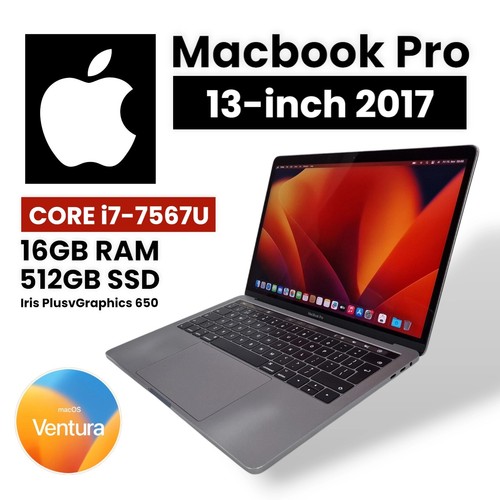 Apple macbook pro 2017 - pro, 13