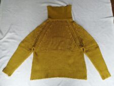 Maglione giallo senape, Liviana Conti, taglia 42, in misto lana