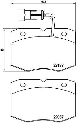 Brembo pa6019 kit - pa6019,
