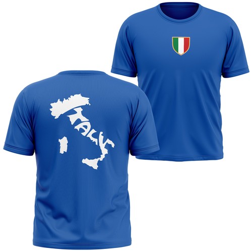 Italy silhouette shirt per - italy,