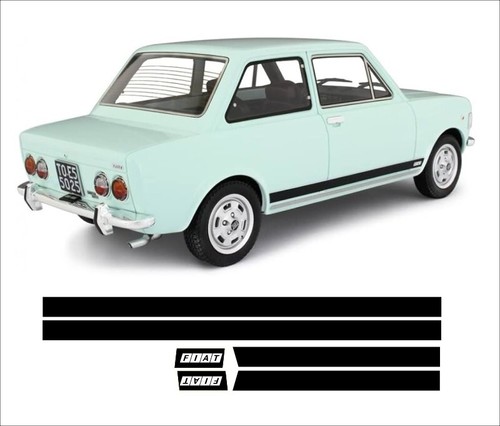 Fiat 128 rally adesivi - rally,