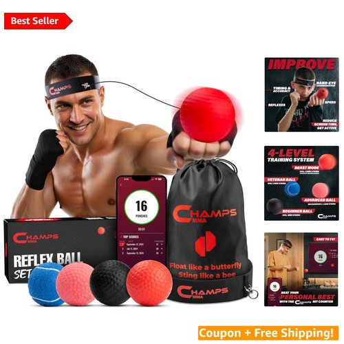 Set completo boxe reflex - boxe,