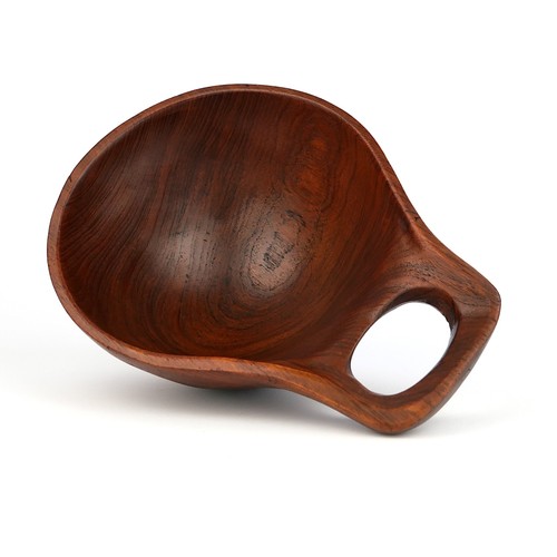 Vassoio teak legno design - legno,