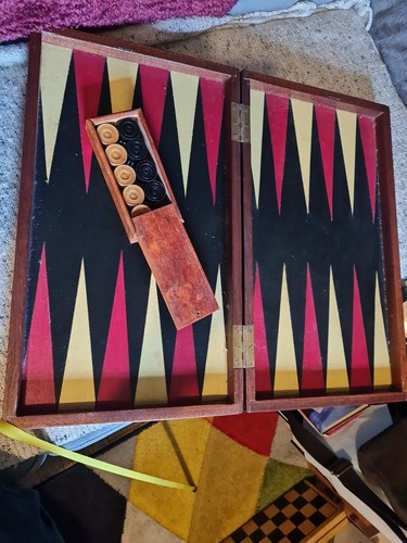 Set backgammon super large - super,