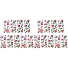  2 PEZZI Adesivo Farfalla Impermeabile Doccia Adesivi Tatuaggi Decalcomanie