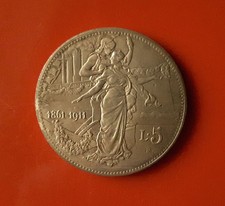 5 LIRE 1911 FALSO D'EPOCA