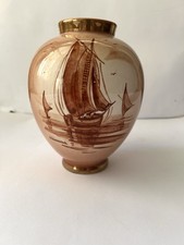 Vaso vintage dipinto a mano