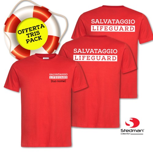Shirt salvataggio lifeguard - t-shirt,