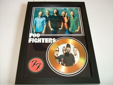 FOO FIGHTERS   LIMITED EDITION SIGNED   AUTOGRAPH  4 FRAMED A4