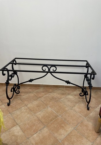 Base per tavolo ferro - base,
