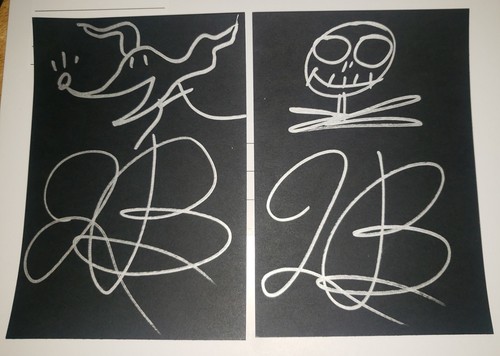 Carte nere autografate - , tim