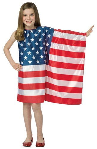 Bambino bandiera americana - bambino,