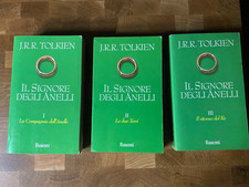 J.R.R. Tolkien - Signore degli anelli - Trilogia Rusconi verde