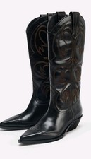 Stivali cowboy zara - stivali,