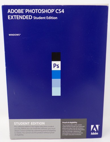 Adobe photoshop cs4 extended - photoshop,