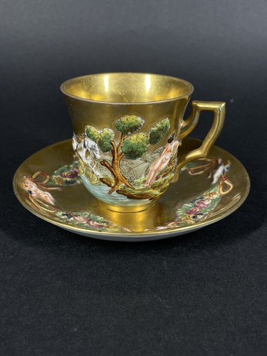 Antico piattino tazza - piattino,