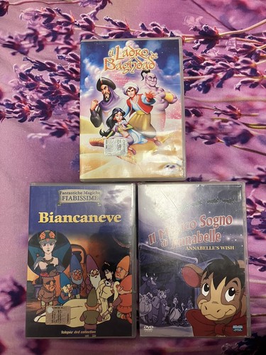 Lotto dvd cartoni animati - cartoni,