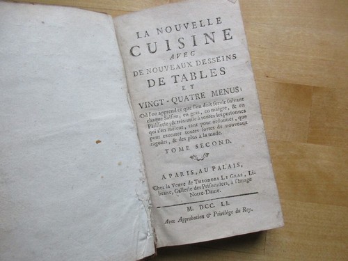 Nouvelle cuisine avec - la, de