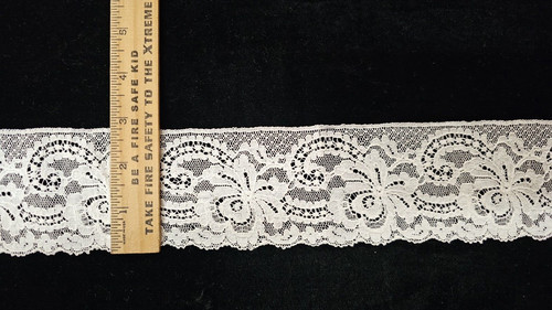 Pizzo vintage antico bianco - pizzo,