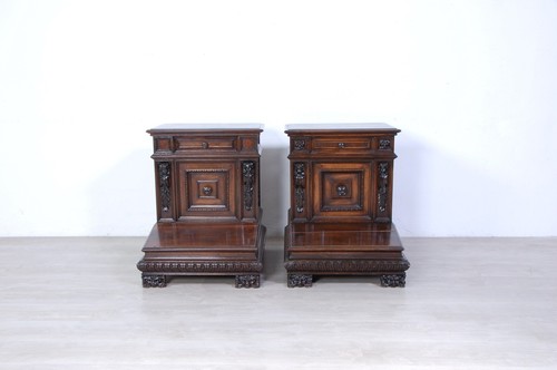Coppia antichi grandi - , comodini