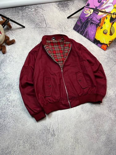 Bomber vintage bordeaux