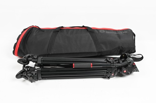 Manfrotto 546b treppiede video - manfrotto,