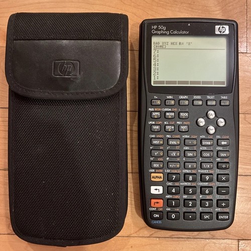 50g graphing calculator - hp,