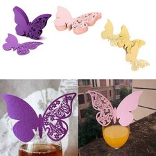 Segnaposto Farfalla Vetro