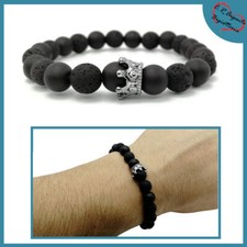 bracciale uomo con pietre dure