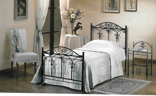 Letto ferro battuto - letto,