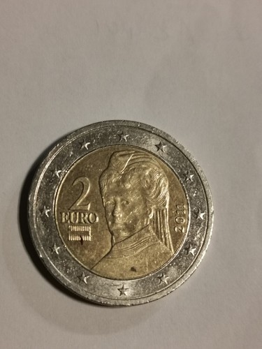 Moneta euro austria del - austria,