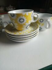 Tazze e piattini Pomax x 4.