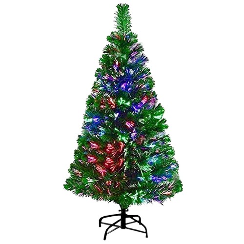 Albero natale piedi fibra - albero, di