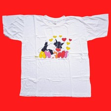 Amami Gatto Silvestro 1990 Warner Bros Vintage T Shirt Single Stitch Size XXL