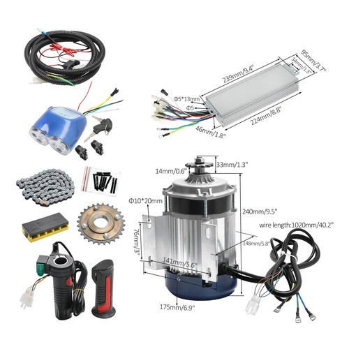 Kit motore brushless 48v - motore, dc