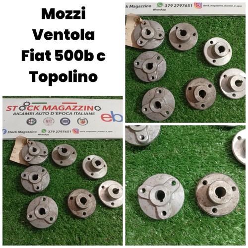 Mozzo ventola alluminio - in,